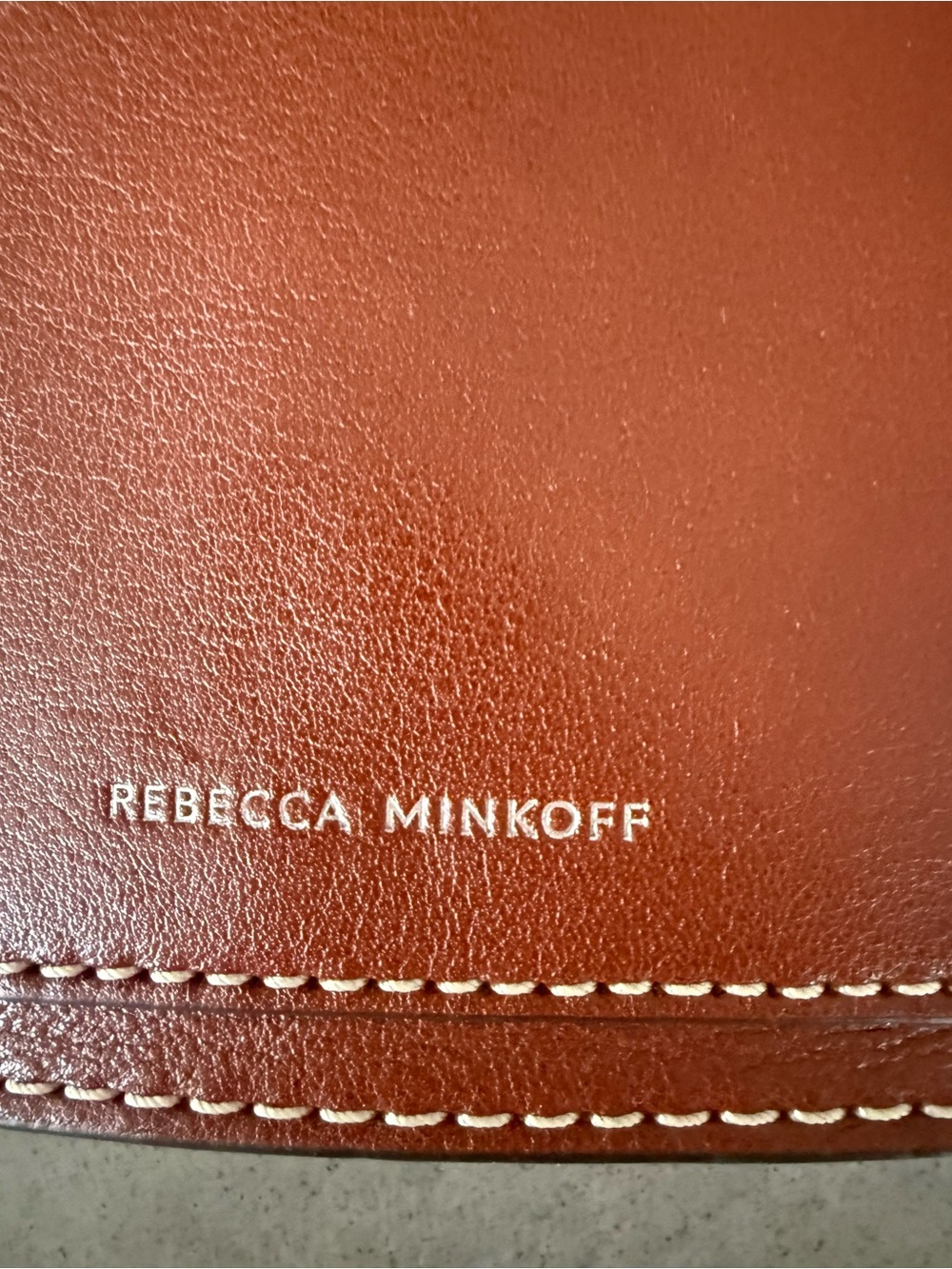 Rebecca Minkoff Chestnut Leather Small Scout Crossbody with Silver Hardware - Picture 4 of 9